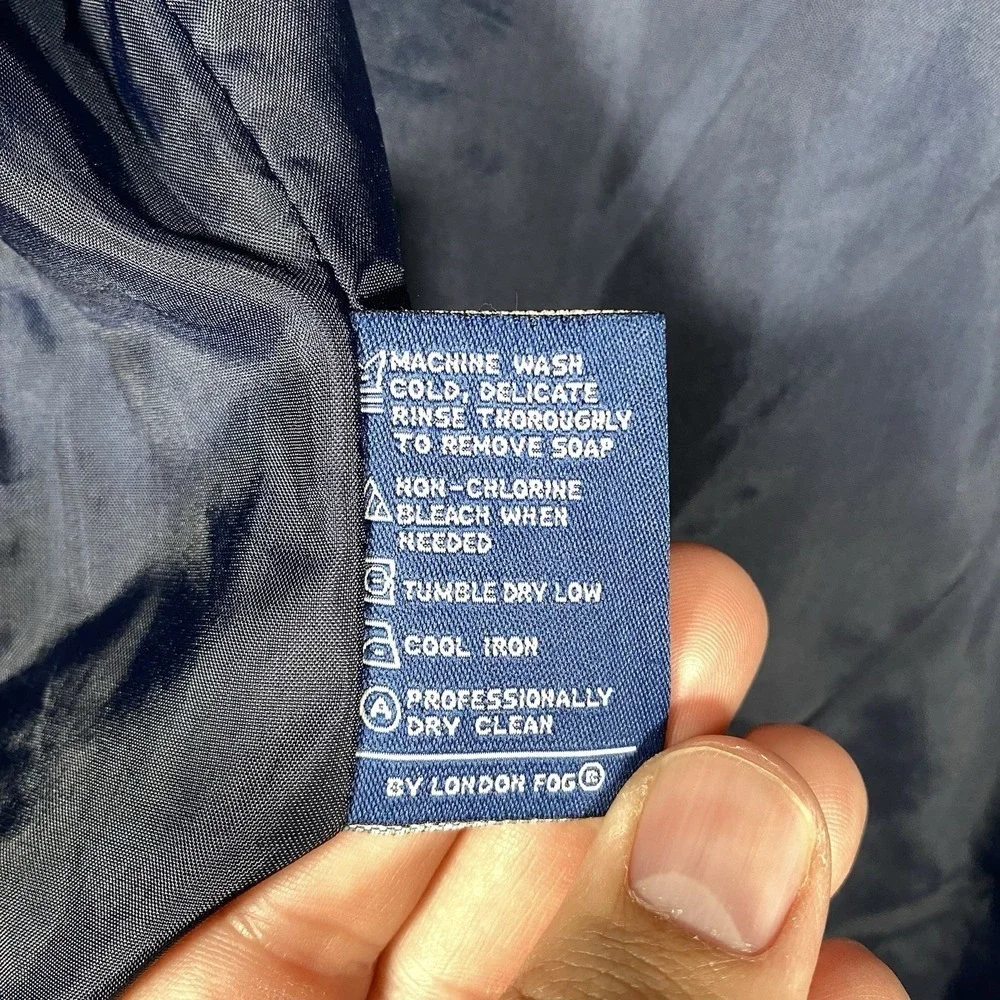 London Fog Limited Edition Mens Jacket Size 1X‎ Reg Zip With Snap Casual
